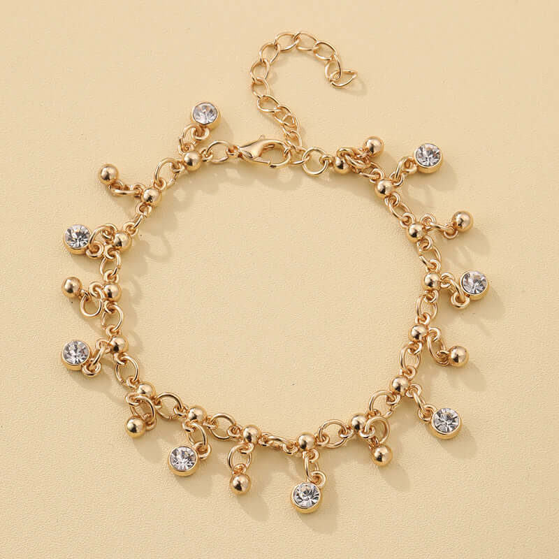 Minimalist Gold Tassel Bracelet – Electroplated Alloy Geometric Women's Bracelet - All you Need