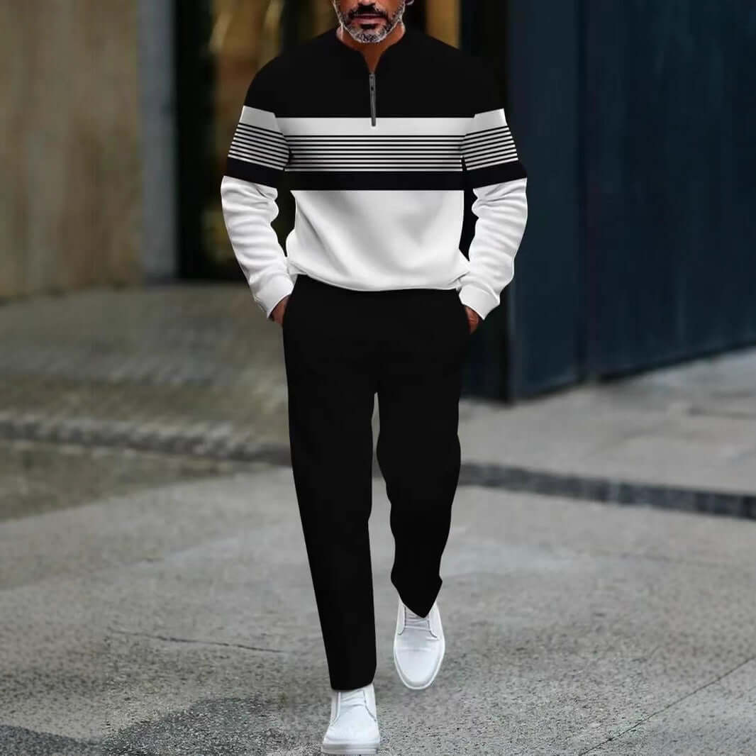 Men's Business Casual Long-Sleeve Set | All you Need - All you Need