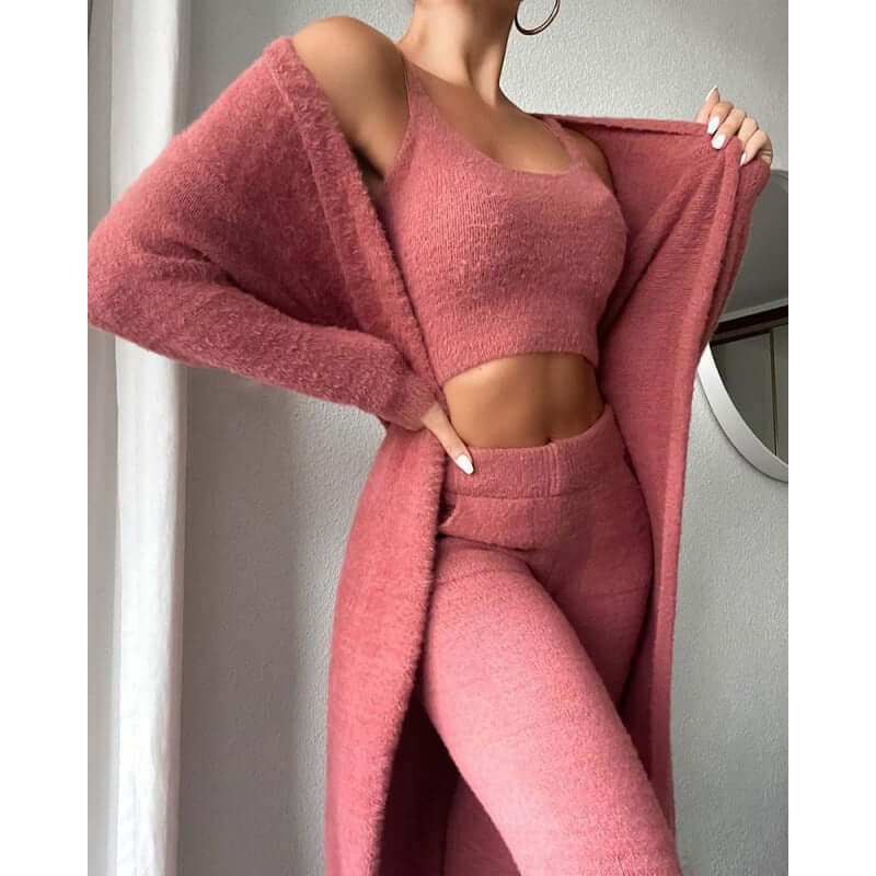 Cozy 3-Piece Pajama Set – Soft Sleep in Style - All you Need