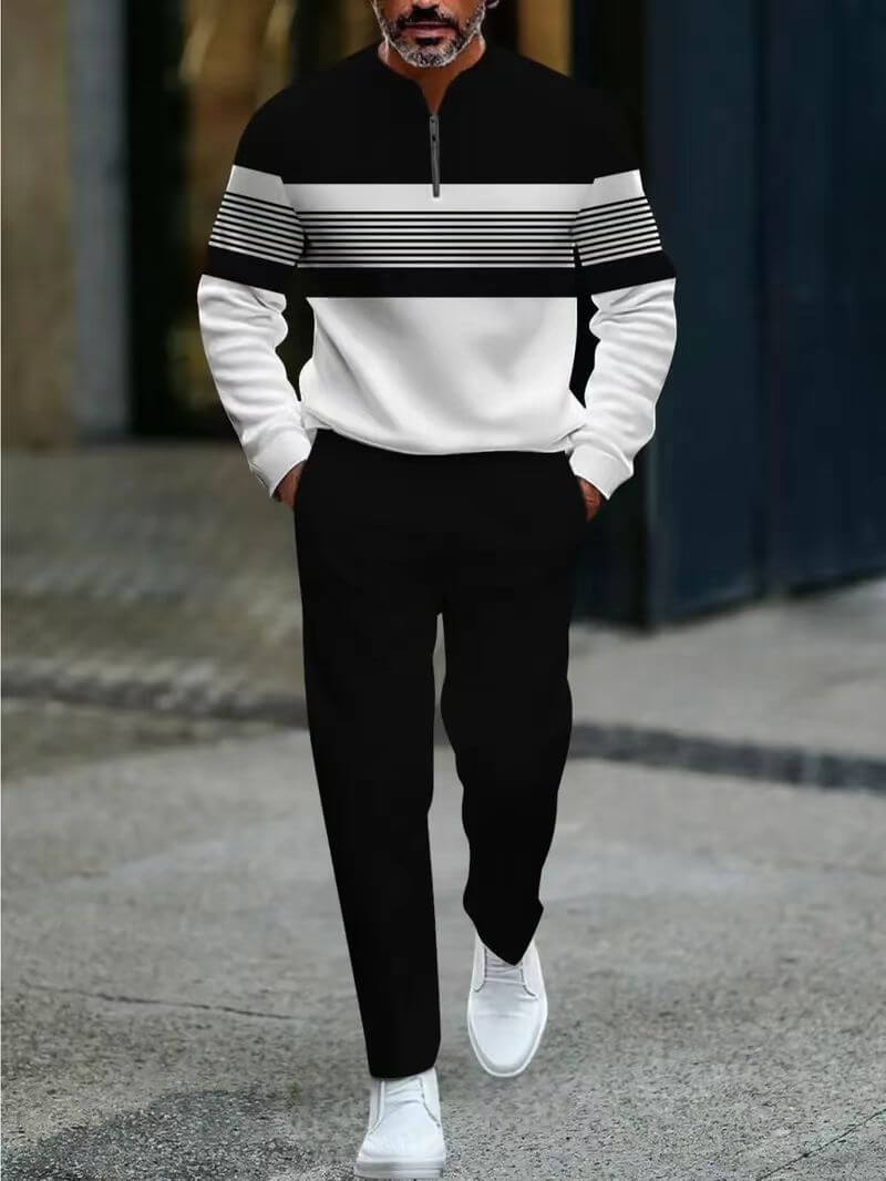 Men's Business Casual Long-Sleeve Set | All you Need - All you Need