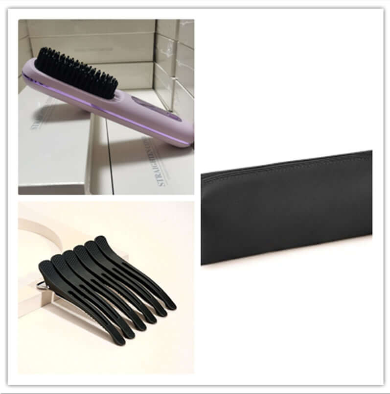 Cordless Hair Straightener Brush – 2-in-1 Wireless Straightening & Styling Comb - All you Need