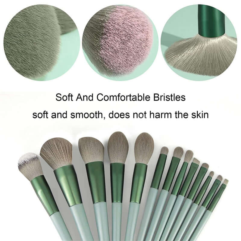 13-Piece Makeup Brush Set | Full Face Coverage | All you Need - All you Need