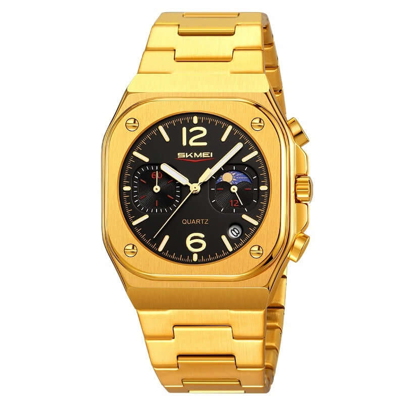 Multifunctional Business Quartz Watch – Men's Slim 12.7mm in 6 Colour Combinations - All you Need