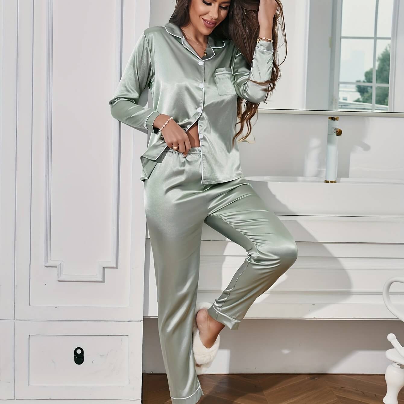 Solid Pajama Set - All you Need
