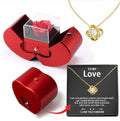 Handmade Rose Jewelry Box – Copper & Soap Flower Fruit-Shaped Gift Box - All you Need