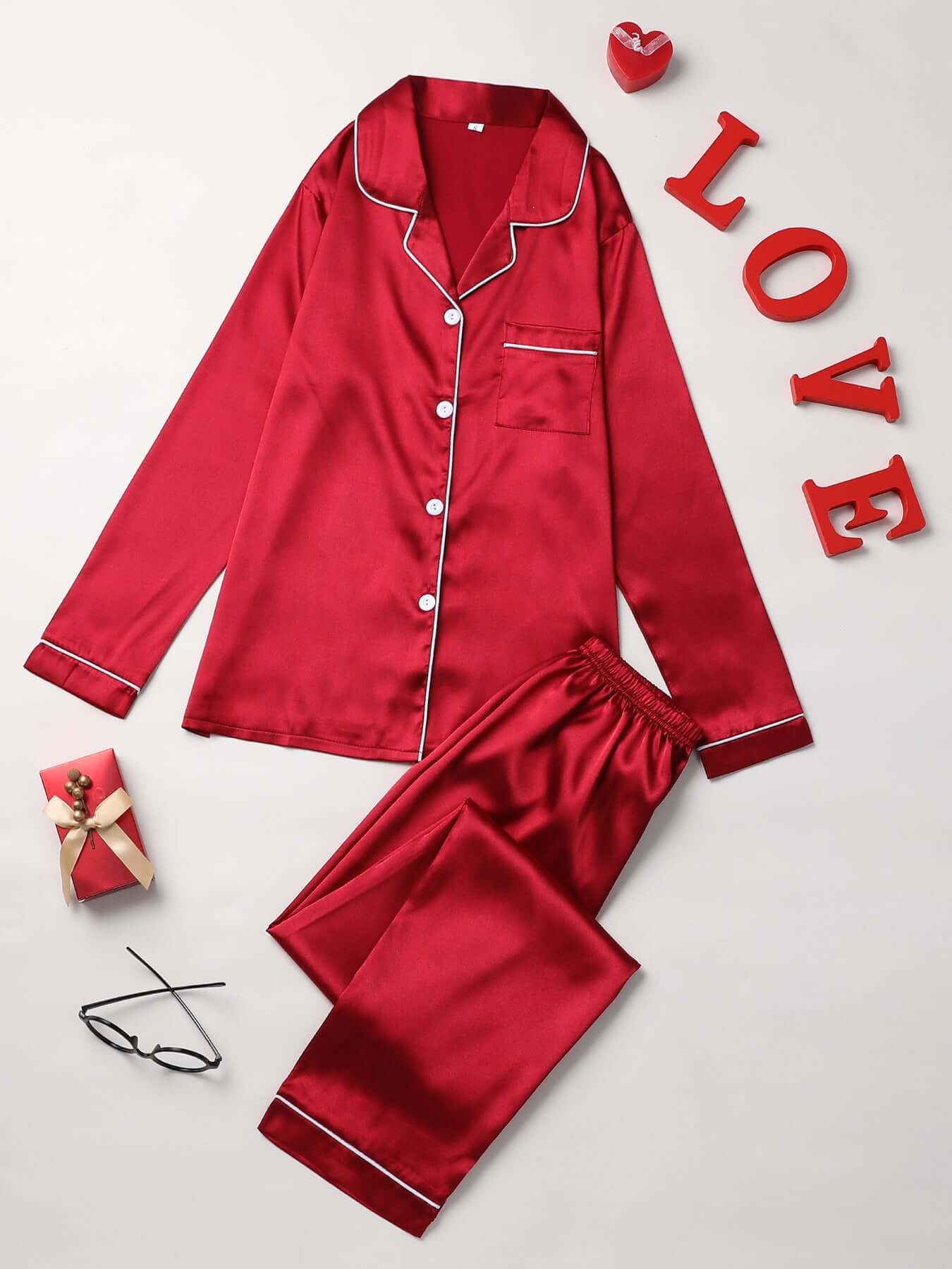 Solid Pajama Set - All you Need