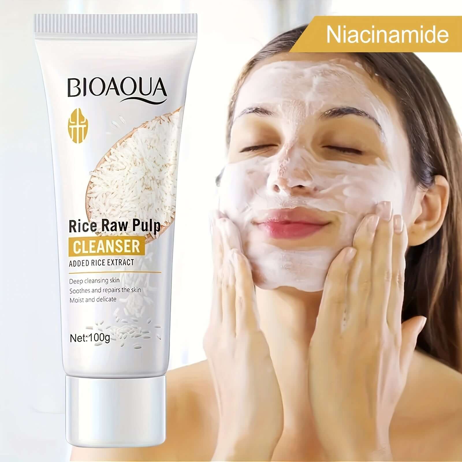 Rice Raw Pulp Cleansing Gel - All you Need