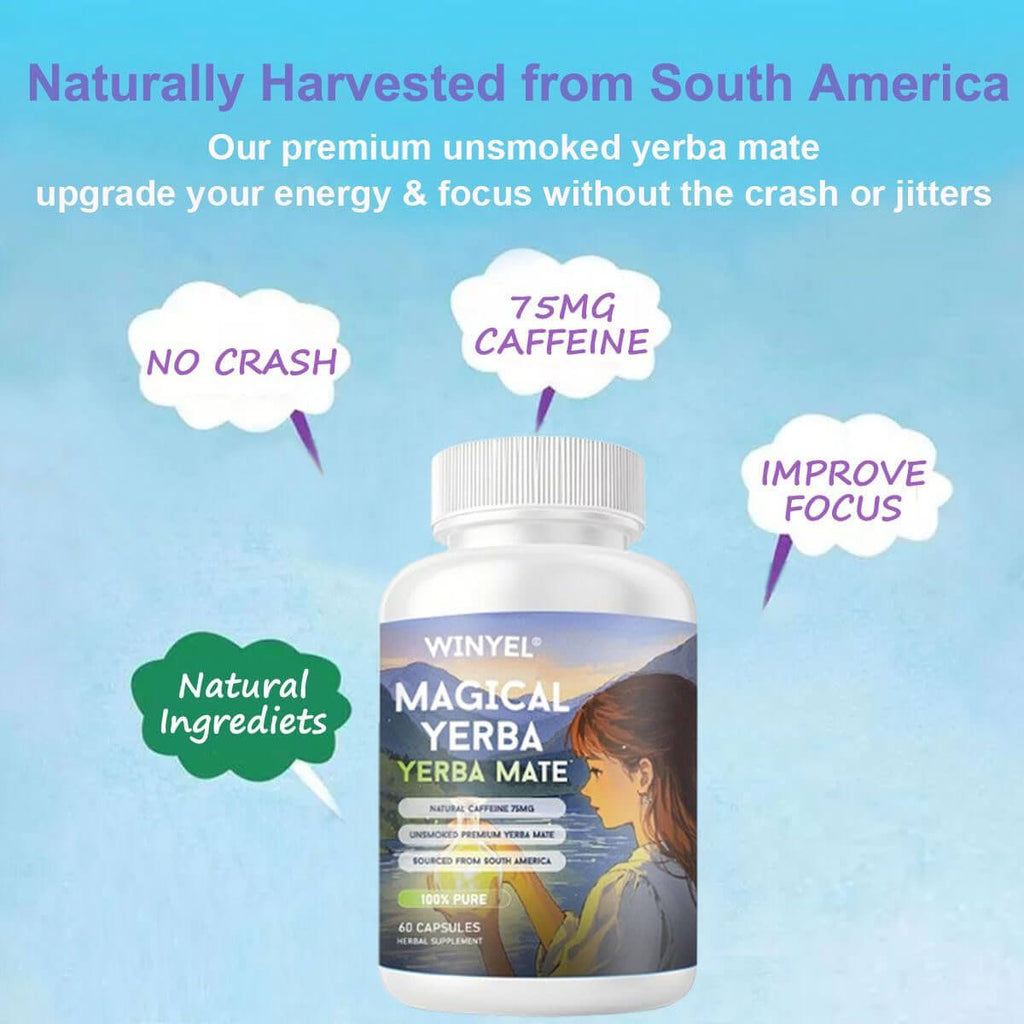 Natural Caffeine Energy Capsules – Clean, Focused Energy - All you Need