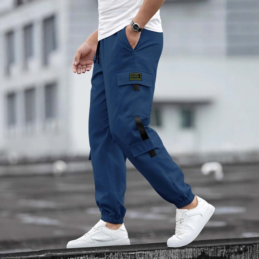 Mid-Rise Cargo Work Pants | Men's Slim Fit | All you Need - All you Need