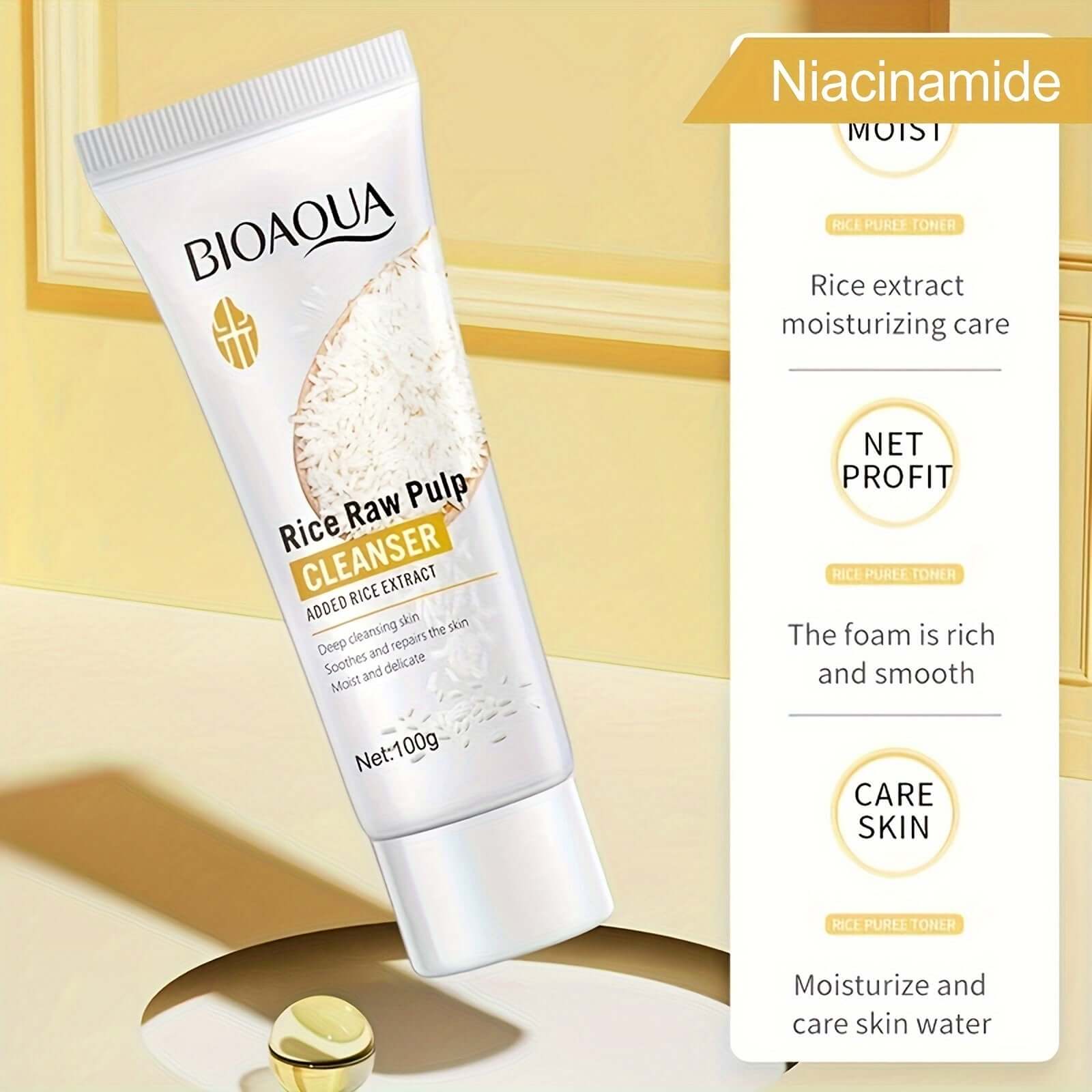 Rice Raw Pulp Cleansing Gel - All you Need