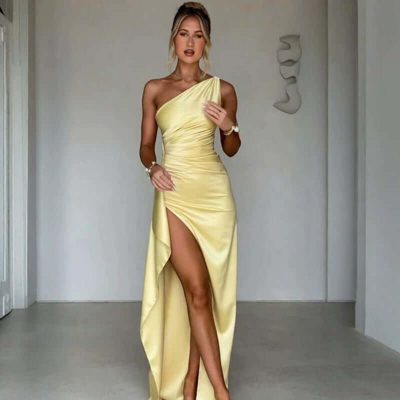 Women's Backless Slit Dress | Elegant Evening Gown | All you Need - All you Need
