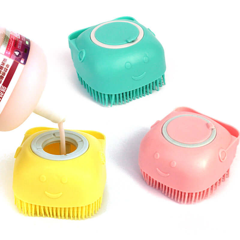 Silicone Dog Bath Massage Gloves Brush - All you Need