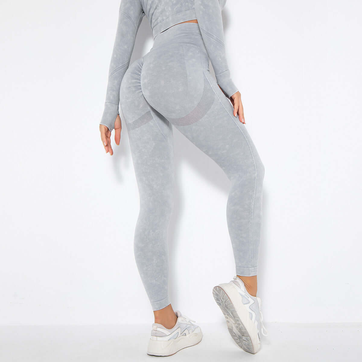 Washed Sports Leggings | 10 Colours | All you Need - All you Need