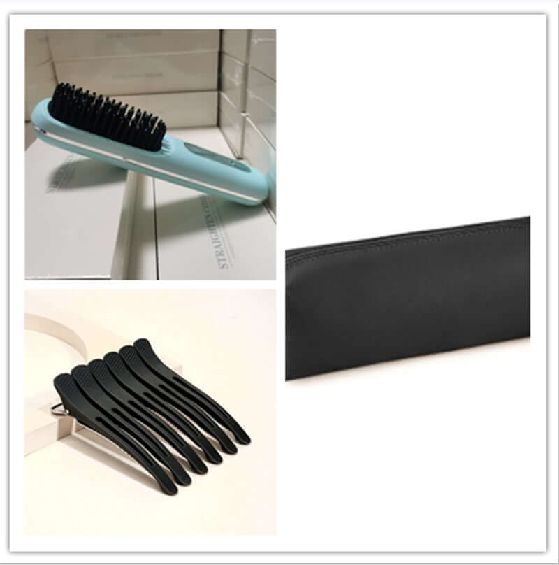 Cordless Hair Straightener Brush – 2-in-1 Wireless Straightening & Styling Comb - All you Need