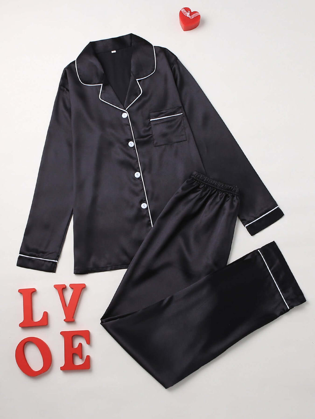 Solid Pajama Set - All you Need